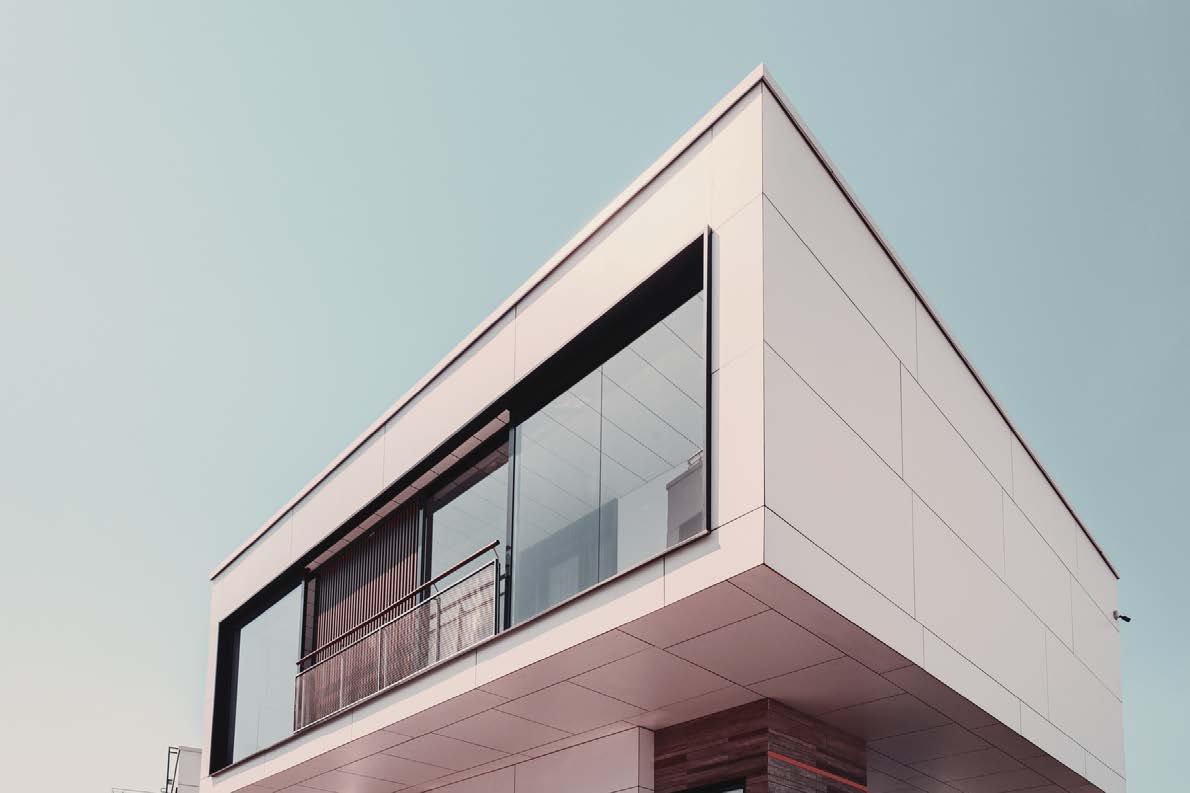 Modern multifamily apartment community